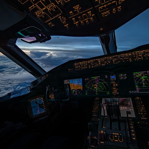 Air India Crash Boeing 787 Cockpit