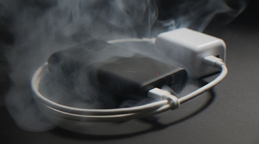 Gefahr durch Powerbank im Flugzeug
