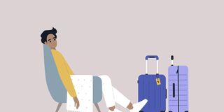 Jetlag beim Fliegen